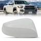 Right For 2016-2021 Toyota Tacoma Painted White Mirror Cover W/ Signal Cutout