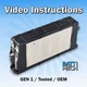 Kia Optima Hybrid 2011-2015 LI-ION HYBRID BATTERY MODULE AA110-B1100 SOH is 85%