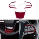 Red Drivder Side Control Molding Cover Trim Kit For Toyota Highlander 2020-up