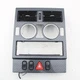 97-04 MERCEDES SLK230 SLK320 CENTER RADIO FACE PLATE DASH TRIM BEZEL VENTS OEM