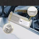 Left Driver Side Gray Sun Visor for Toyota RAV4 2013-2018 74320-42595 .