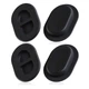 4x Rubber Black Car Floor Oval Drain Plug for 2020-2022 Jeep Gladiator