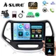 2+32GB CarPlay For Jeep Cherokee KL 2014-2018 Android 14 Radio Stereo GPS + Cam