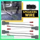 For 1986-Up Ford Vehicles 4PCS 72-5512 Speaker Wiring Harness Connector Adapter