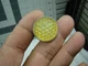 vintage yellow honeycomb reflector vintage license plate bolt fastener