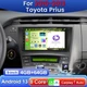 For Toyota Prius 2010-2015 Apple Carplay Car Stereo Radio Android 13 WIFI GPS BT