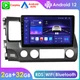 For Honda Civic 2006-2011 Android 12 Apple CarPlay GPS Navi Car Stereo Radio Cam