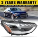 For 2020-2024 Audi A4 S4 LED Headlight W/O Matrix Beam Right Passenger Side US