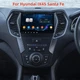 Apple Wifi Carplay Car Stereo Radio GPS Navi For Hyundai Santa Fe IX45 2013-2018
