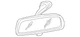 Genuine BMW Mirror 51162495571