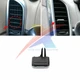 ❆Universal A/C Air Vent Paddle Clip w/Chrome For Porsche 92A 958 Cayenne 2011-17