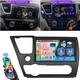 Android 13.0 Apple Carplay Car Radio Stereo GPS 2+32GB For Honda Civic 2013-2015