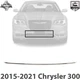 New Front Bumper Molding Trim Black For 2015-2021 Chrysler 300