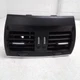 2016 BMW X6M Center Console Rear Dual Air Vents Black Plastic OEM
