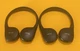 Lot of 2 GM Digital Audio Wireless Headphones OEM 84012996 - Works