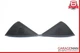 08-14 Mercedes W204 C250 Front Left & Right Door Panel Tweeter Speaker Cover Set
