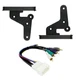 95-8202 Car Stereo Double-Din Radio Install Dash Kit & Wires for Toyota W/ JBL