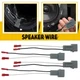 Speaker 4X 72-5512 Wire Adapter Connector Harness For Ford Lincoln Mazda Mercury