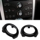 2x Volume Radio Control Knob For Ford Taurus Explorer 2011-2017 BB5T-18A802-BL