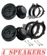 JBL GTO629 360 Watts 6.5" Front & Rear Door Speakers for 2005-2018 Toyota Tacoma