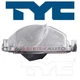 TYC Left Tail Light Lens for 1975-1978 GMC C15 Electrical Lighting Body xw