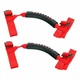 Pair Red Side Roll Bar Grab Handle Holder Fit Jeep Wrangler TJ JK JL 1987-2025