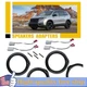 4pcs Speaker Adapters Bracket Harness Install for HONDA Front Rear Door