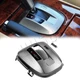 Dark Silver Gear Shifter Lever Cover & Shifter Lever Lock For Honda Accord 08-12