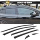 Fits 21-25 Volkswagen ID.4 Window Visors Rain Sun Guard Deflector 6PCS Acrylic