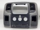 2013-2018 DODGE RAM 1500 2500 3500 SURROUNDDASH RADIO BEZEL BLK/GREY 1WP33DX9AA
