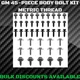 2014+ Corvette Stingray C7 Z06 Interior Exterior Engine Bay Body BOLT Kit GM OEM