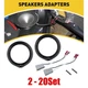 2-20X Speaker Wire Bracket Adapter Set Connector Fit Civic Front HONDA Rear Door