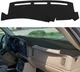 Dash Cover Mat Fit for 1999-2006 GMC Sierra/Chevy Chevrolet 99-06,Black 