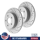 280mm Rear Disc Brake Rotors Kit For Ford Escape C-Max Transit Connect 2013-2016