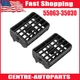 2PC A/C Air Heater Dash Bezel Vents Black For Toyota 4Runner Tacoma 1996-2002 US