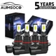 For Toyota Sienna 2004-2010 9005 9006 Combo LED Headlight Hi/Lo Beam Bulbs Kit