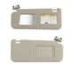 Beige Left & Right Side Sun Visor w/ Mirror 74320-42501-A1 For 06-13 Toyota RAV4