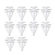 10x Fit For Honda Acura 91566-SP0-003 Seat Trim Panel Back Cover Clips A3