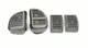 1995-1998 Chevy GMC Silverado Sierra C/K 1500 Truck Dash Vent Set Gray OEM