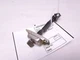 FRONT PASSENGER DOOR CHECK STOPPER fits TOYOTA PRIUS 2004 - 2009