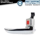 Chrome Interior Inner Door Handle Passenger RH for 03-06 Mazda 6 w/ Lock Button
