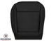 For 2019 Volkswagen VW Atlas SE-Driver Side Bottom Leather Seat Cover Black Perf
