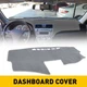 For TOYOTA CAMRY 2007-2011 US Dash Mat Dash Cover Dashboard Mat Car Interior Pad