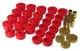 Prothane Red Motor Mount Kit for 78-88 GMC/Chevy /Oldsmobile / 82-87 Buick 7-132