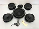 19-23 LINCOLN NAUTILUS FRONT & REAR DOOR SPEAKERS + TWEETERS SET, OEM LOT3533