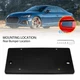For A6 S6 AUDI 2012-2024 License Rear Plate Tag Holder Mounting Bracket +Screws