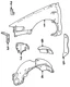 Genuine Ford Sound Absorber F8OZ-16071-AA