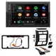 7 " Apple CarPlay Car Stereo Camera Install Kit  Fit 1997-2002 Jeep Wrangler