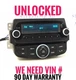 UNLOCKED 14-15 Chevrolet Spark AM FM Radio Player Receiver OEM GM755