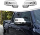 For 19 20 21 22 23 Dodge Ram 1500 Chrome CLIP-ON Replacement Mirror Caps Covers